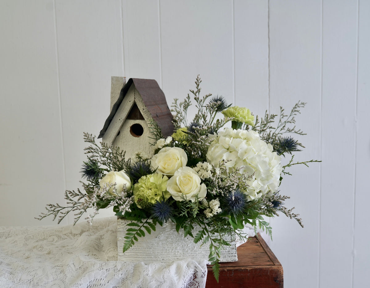 Birdhouse In Bloom