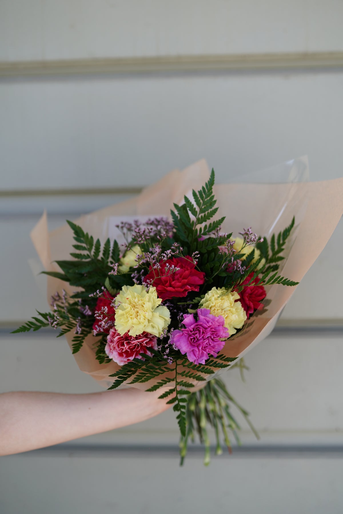 Mixed Carnation Bouquet