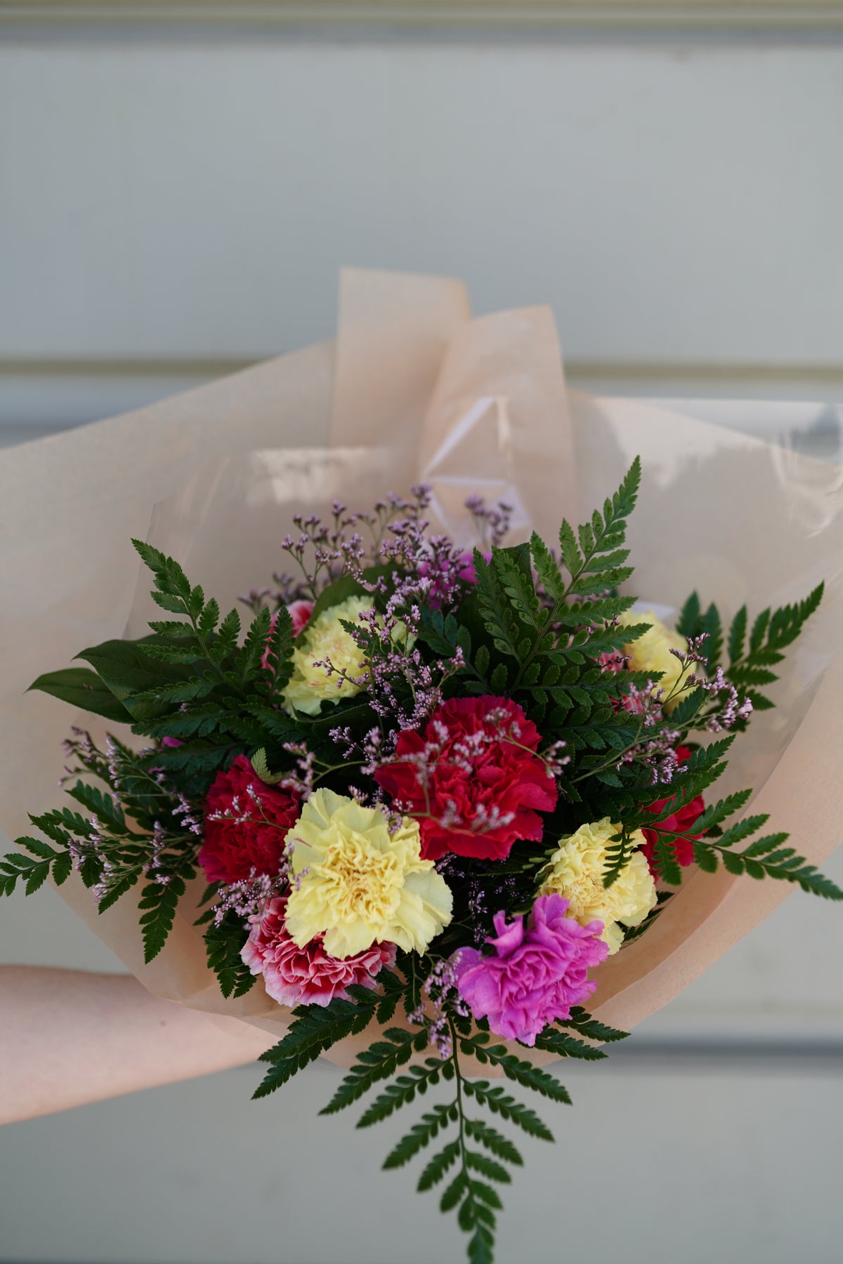 Mixed Carnation Bouquet